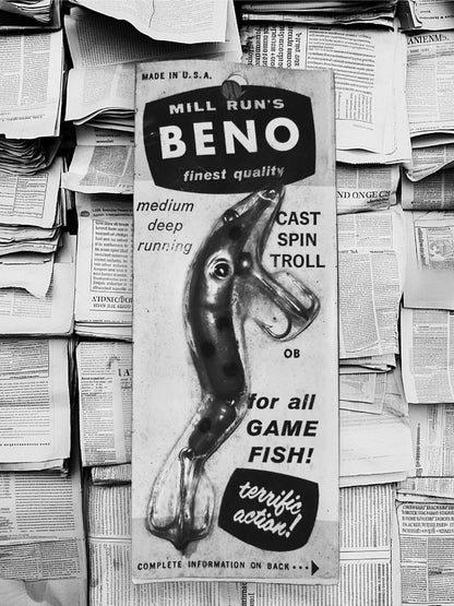 Vintage 1960's Beno Eel Running Lure