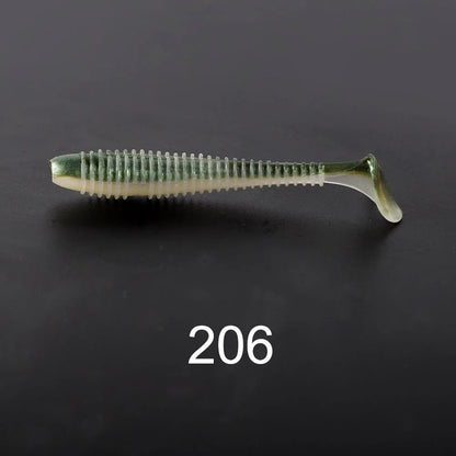 Ribbed Paddle Tail SwimBait