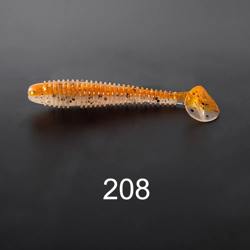 Ribbed Paddle Tail SwimBait