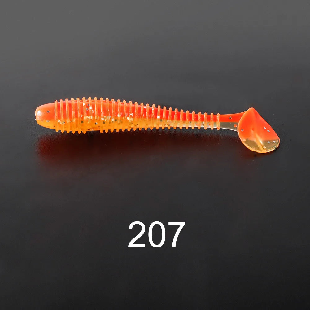Ribbed Paddle Tail SwimBait