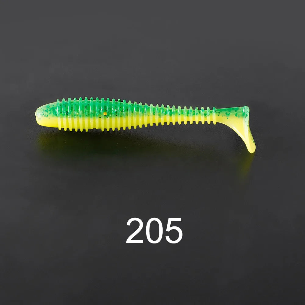 Ribbed Paddle Tail SwimBait